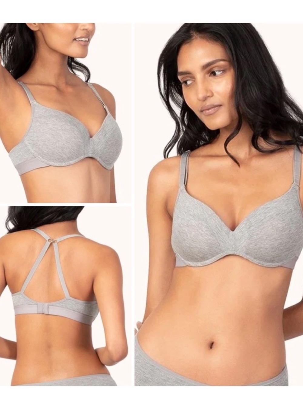 Lively All Day No Wire Bra in Heather
Grey 38D NWT